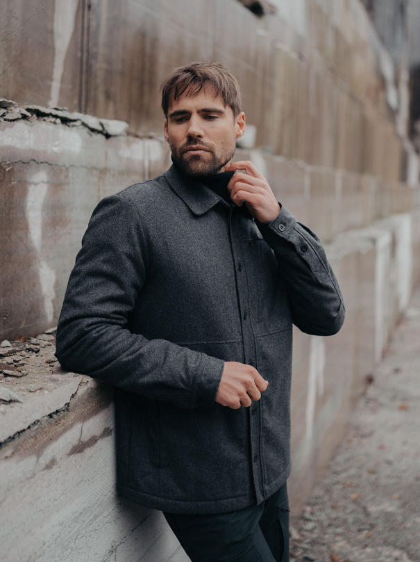 Charcoal hotsell gray jacket